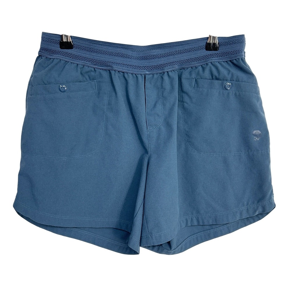 Mountain Hardwear Dynama Shorts Pull On Hiking Size Medium Blue Gorpcore Outdoor